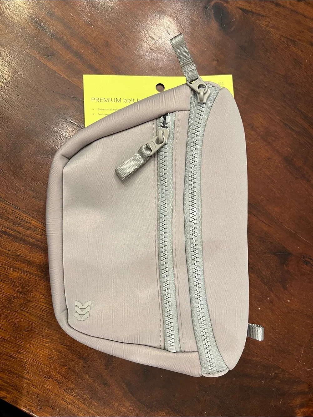 Everyday Neutral Gray Crossbody Belt Bag